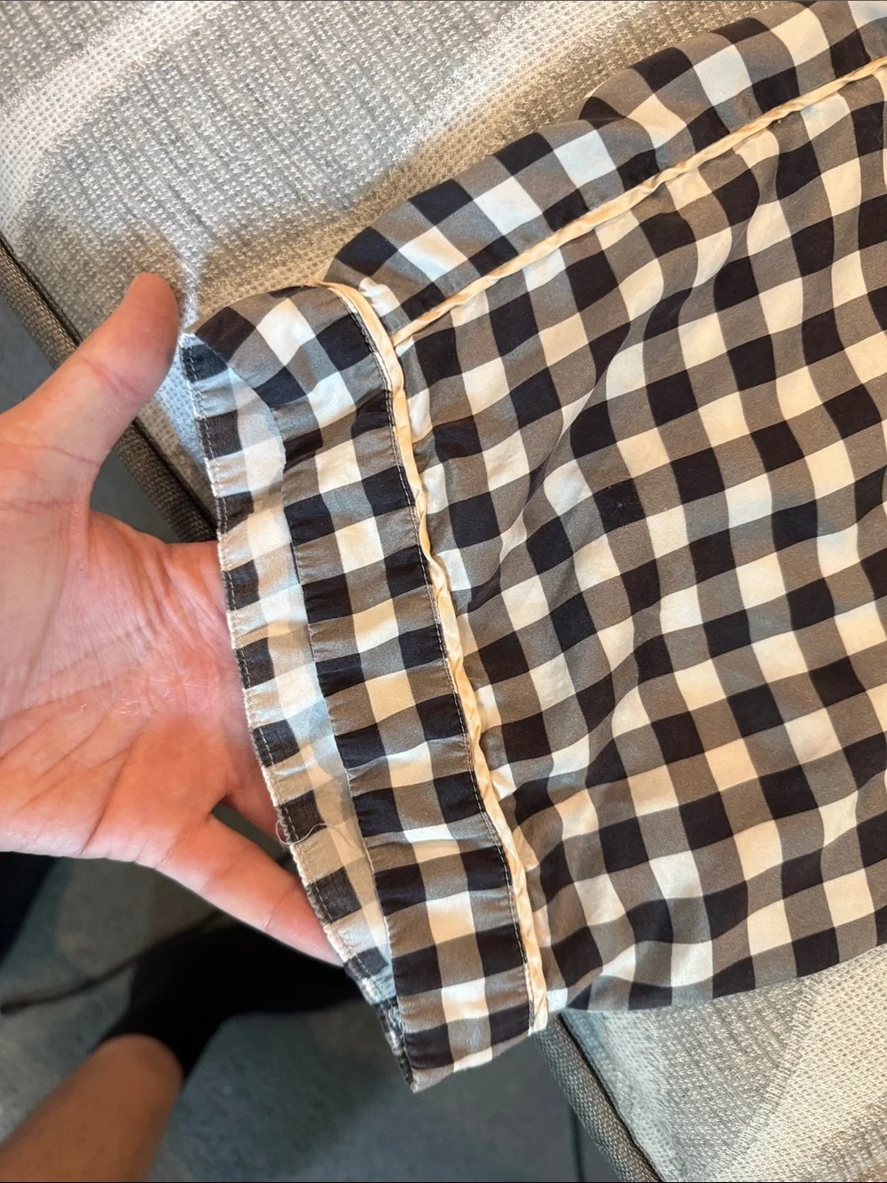 Morgan Lane Woman’s Black & White Check Pajama Pants